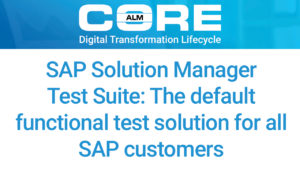SAP Test Suite 7.2