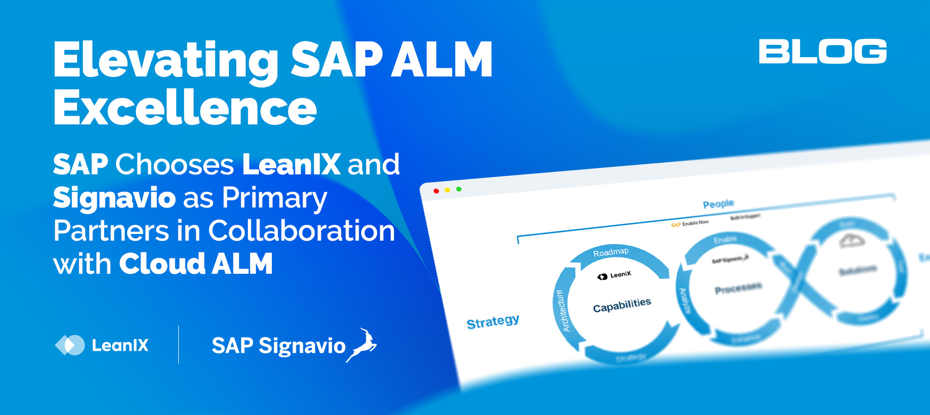 Elevating SAP ALM Excellence SAP Chooses LeanIX and Signavio