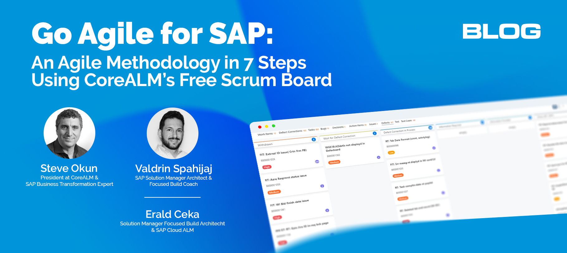 Go Agile for SAP An Agile Methodology in 7 Steps