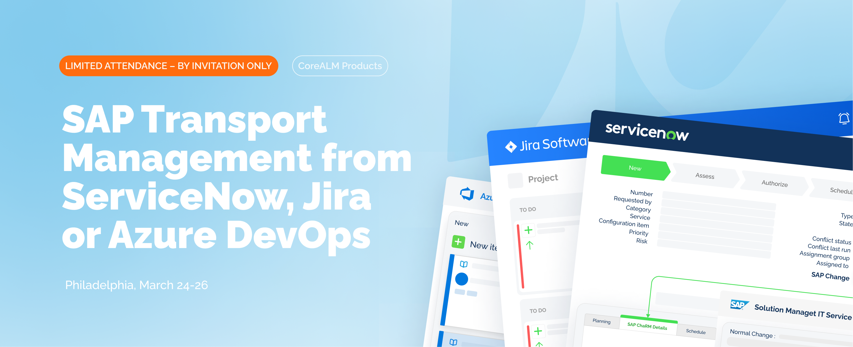 SAP Transport Management From ServiceNow, Jira Or Azure DevOps – Exclusive Private Session